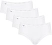 sloggi Midislip Basic+ (4er Pack) perfekter Sitz, feminin, Baumwollmischung, Single