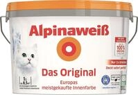 Alpina Wandfarbe Alpinawei&szlig; Das Original Wandfarbe 1 L wei&szlig; matt