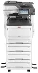 OKI MC883dnv Multifunktionsdrucker, (Duplex-Druck, Duplex-Scan, Duplex- Einzug)