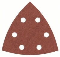 BOSCH Schleifpapier Schleifblatt-Set f&uuml;r Deltaschleifer, 93 mm, 240, 6 L&ouml;cher