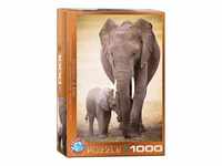 Eurographics Elephant & Baby 1000pcs Puzzlespiel 1000 Stück(e)