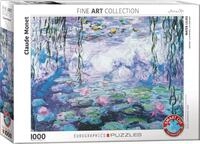 EUROGRAPHICS Puzzle Seerosen von Claude Monet, 1000 Puzzleteile