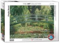 EUROGRAPHICS Puzzle Japanische Br&uuml;cke von Claude Monet, 1000 Puzzleteile
