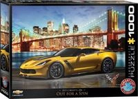 EUROGRAPHICS Puzzle Corvette Z06 Out for a Spin, 1000 Puzzleteile
