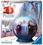 Ravensburger Puzzle Disney Frozen 2 / Eisk&ouml;nigin 2 - 3D Puzzle Ball 72 Teile,