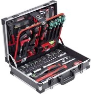 Meister Werkzeuge Werkzeugkoffer Werkzeugkoffer 131-teilig, Knipex & Wera