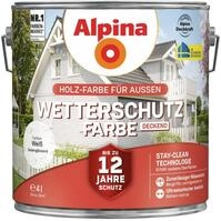 Alpina Wandfarbe Alpina Wetterschutz-Farbe deckend