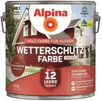 Alpina Wandfarbe Alpina Wetterschutz-Farbe deckend