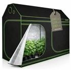 HIGHWERK Gew&auml;chshaus Grow Tent 240 x 120 x 180 cm schwarz/gr&uuml;n Pflanzenzucht...