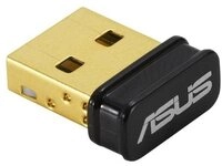 Asus WLAN-Stick USB-N10 Nano B1, WLAN-Dongle, 150Mbit/s, 64/128-Bit, WEP WPA...