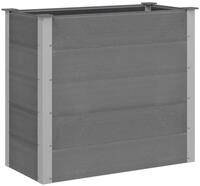 vidaXL Hochbeet Garten-Hochbeet WPC 100 x 50 x 91 cm Grau (1 St)