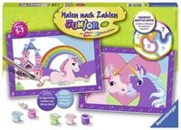Ravensburger Malen nach Zahlen CreArt, Malen nach Zahlen Junior - Bunte...