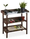 relaxdays Pflanztisch Holz