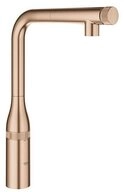 Grohe K&uuml;chenarmatur Essence Smart Control, L-Auslauf herausziehbarer Mousseur,