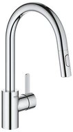 Grohe K&uuml;chenarmatur Eurosmart Cosmopolitan, C-Auslauf, Dualbrause,...