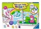 Ravensburger Malen nach Zahlen CreArt, Malen nach Zahlen Junior - Zauberhafte