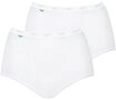 sloggi Maxislip Basic+ (2er Pack) perfekter Sitz, Baumwollmix, elastisch, weiche