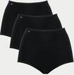 Maxislip SLOGGI "24/7 Cotton", Damen, Gr. 42, schwarz, Jersey, Obermaterial: 96%