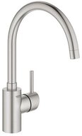 Grohe K&uuml;chenarmatur Concetto, C-Auslauf, Auslauf mit Mousseur