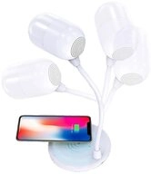 Terratec ChargeAIR Light & Sound Ladestation (Lampe mit induktiver Ladefunktion...