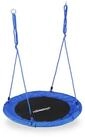 relaxdays Nestschaukel 110 cm, blau