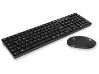 Conceptronic CONCEPTRONIC ORAZIO01DE Wireless Keyboard+Mouse,DE, schwarz...