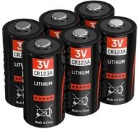 ANSMANN AG CR123A Lithium Fotobatterie 3V 6 St&uuml;ck Photo CR17335 Batterie