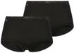 Midislip SLOGGI "Basic+", Damen, Gr. 44, schwarz, Single Jersey, Obermaterial: 95%