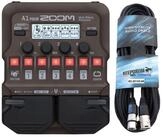 Zoom Audio E-Gitarre Zoom A1 Four Effektger&auml;t mit XLR-Kabel, mit XLR Kabel