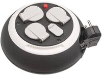 Brennenstuhl Comfort-Line CL-S Kabelbox mit USB 1109220600 Kabeltrommel, mit USB