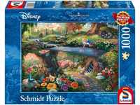 Schmidt-Spiele Thomas Kinkade: Alice im Wunderland (1000 Teile)
