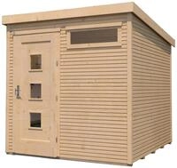weka Gartenhaus Komfort Gr.1, BxT: 248x253 cm