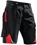 K&uuml;bler Bermudas Pulsschlag schwarz / rot