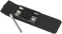Wera Steckschl&uuml;ssel (5 St), Schraubendrehereinsatz-Satz m. Haltefunktion 1/4"