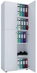 VCM Aktenschrank B&uuml;roschrank mit Dreht&uuml;ren Lona B. 70 x H. 184 x mit 5...