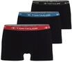 Boxershorts TOM TAILOR "Buffer", Herren, Gr. XL, schwarz (schwarz, dunkel, uni),