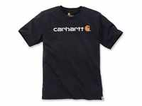 Carhartt T-Shirt Carhartt CORE LOGO T-SHIRT S/S 103361 (1-tlg) schwarz