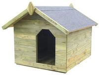 vidaXL Hundezwinger 85 x 103 x 77 cm Hundeh&uuml;tte mit Dach Impr&auml;gniertes...