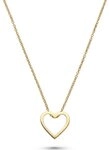 CHRIST Goldkette CHRIST Damen-Kette 375er Gelbgold Herz