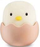 niermann LED Nachtlicht Eggy Egg, LED fest integriert, Kinderzimmer, Kinderlampe