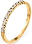 CHRIST Diamantring CHRIST Damen-Damenring 12 Diamant