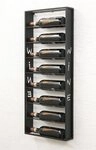DanDiBo Weinregal Wand Metall Schwarz Sofie Flaschenst&auml;nder Flaschenregal...