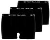 TOM TAILOR Boxershorts Buffer (3er Pack) weich, bequem, basic, eng, Logobund,