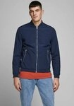 Jack & Jones Blouson JJERUSH mit Stehkragen und Rei&szlig;verschlusstaschen unifarben,