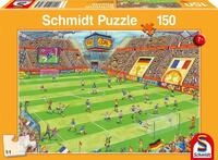 Schmidt Spiele Puzzle Puzzle Finale im Fu&szlig;ballstadion 150 Teile, Puzzleteile