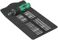 Wera Bit-Schraubendreher, (18 St), Griff Kraftform Turbo Satz
