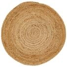 LUXOR living Teppich Mamda 2, Juteteppich, rund, H&ouml;he: 6 mm, Flachgewebe,