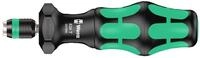Wera Schraubendreher 826 T Kraftform Turbo 1/4" Bits-Handhalter,...
