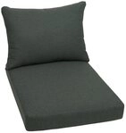 GO-DE Hussen-Set Go-De Loungekissen-Set 80 x 60 x 12 cm, anthrazit, OEKO-TEX&reg;