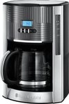 RUSSELL HOBBS Filterkaffeemaschine Geo Steel 25270-56, 1,5l Kaffeekanne, Papierfilter RUSSELL HOBBS Filterkaffeemaschine Geo Steel 25270-56, 1,5l Kaffeekanne, Papierfilter